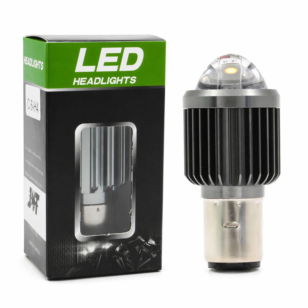 JET - Foco Led GL Lupa Dual Alta Baja Para Moto 30W