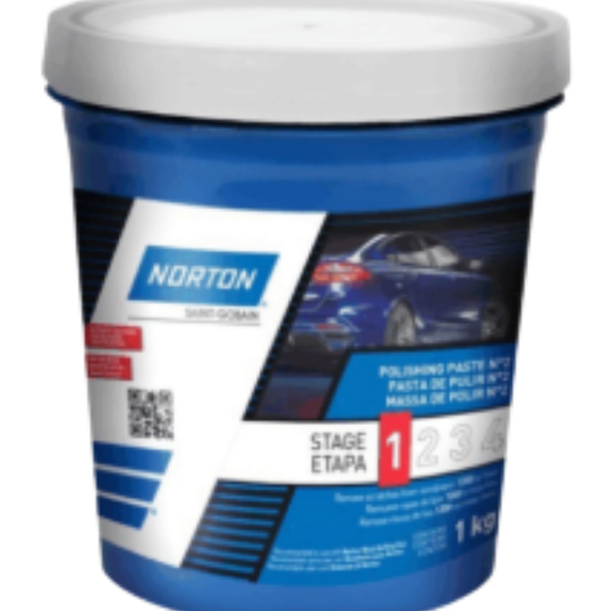 PASTA DE PULIR NORTON CELESTE 1KG UNIDAD, marca Norton - Foto Principal