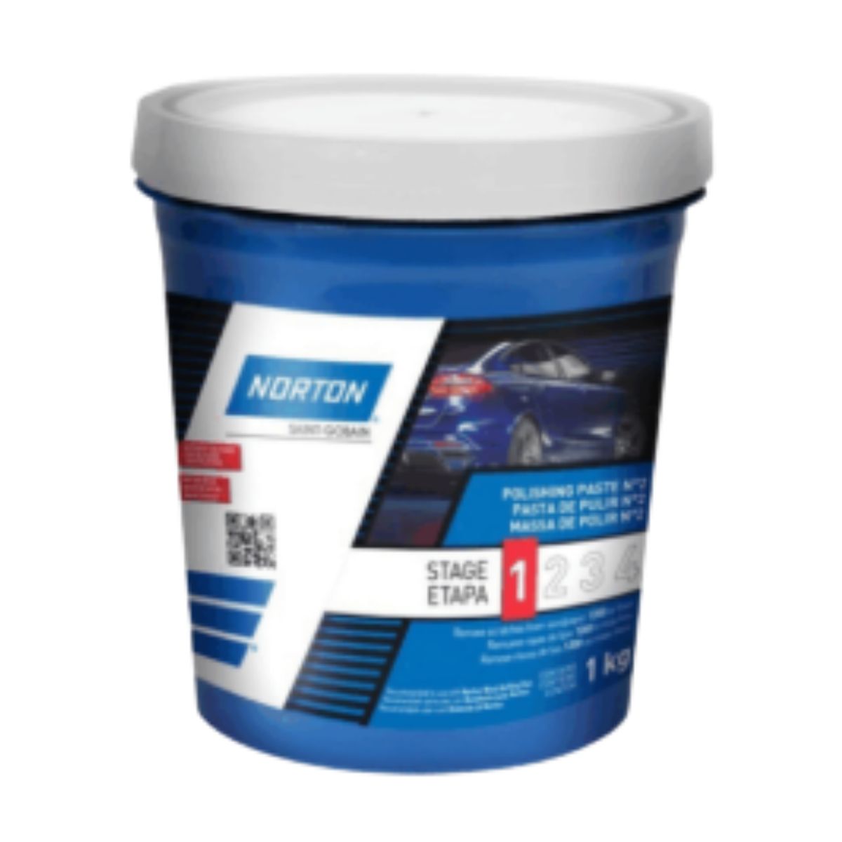 PASTA DE PULIR NORTON CELESTE 1KG UNIDAD, marca Norton - Foto Principal