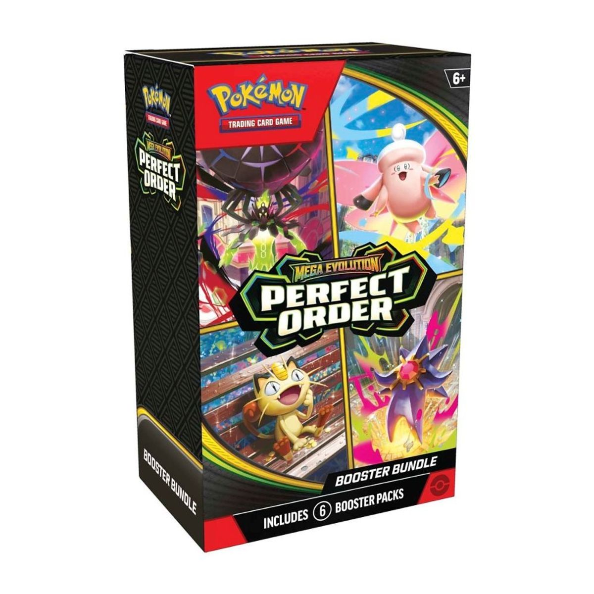POKEMON - Mega Evolution Perfect Order Pokemon TCG Booster Bundle Ingles
