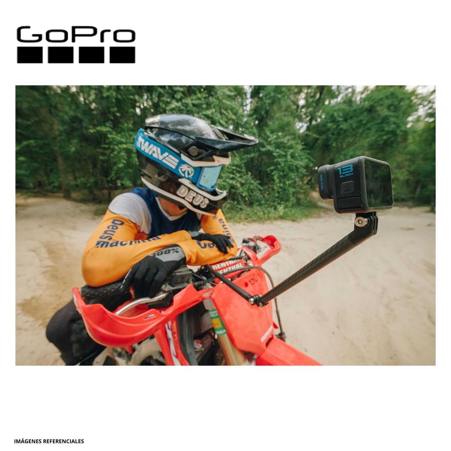 Cámara Profesional GoPro Hero13 Black 4K Ultra Wide Sumergible 10m 7