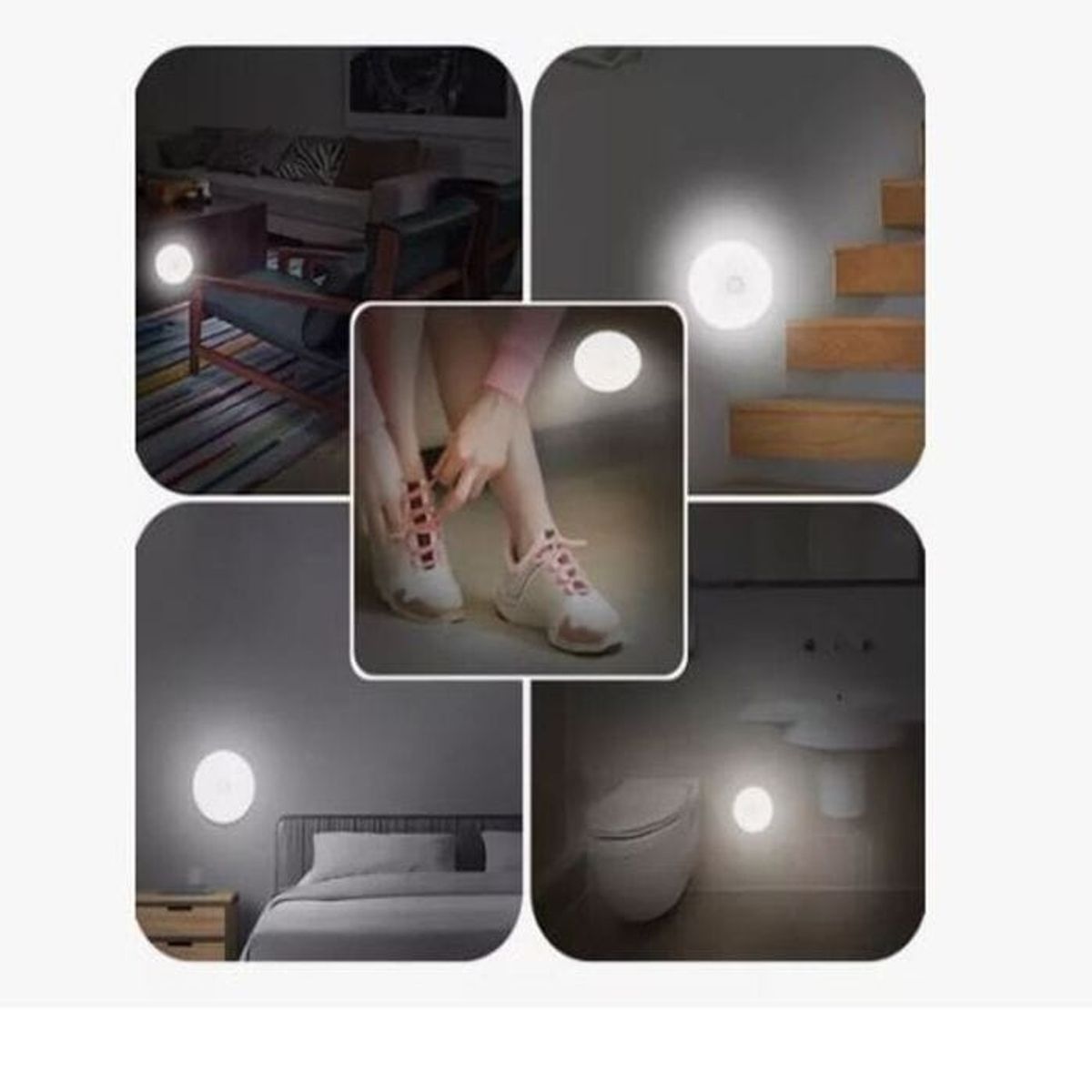 GENERICO - FOCO SENSOR LUZ BLANCA