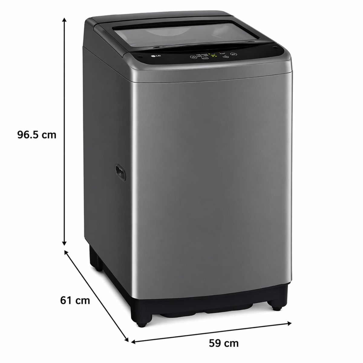 LG - Lavadora LG 13 KG WT13BVTB Negro