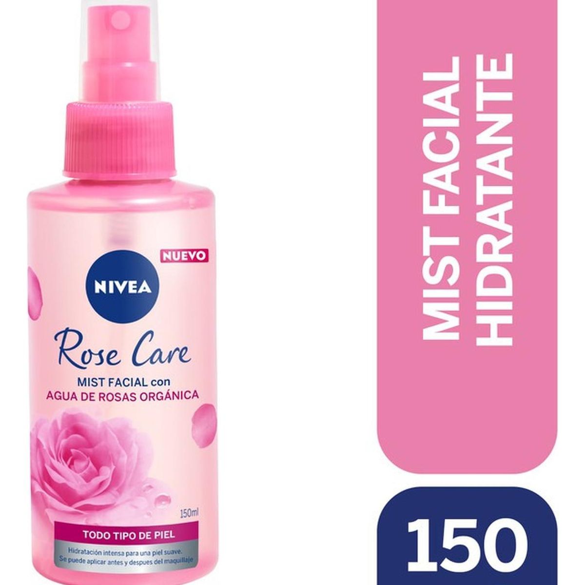 Nivea - Mist Facial Nivea Refrescante Rose Care 150ml