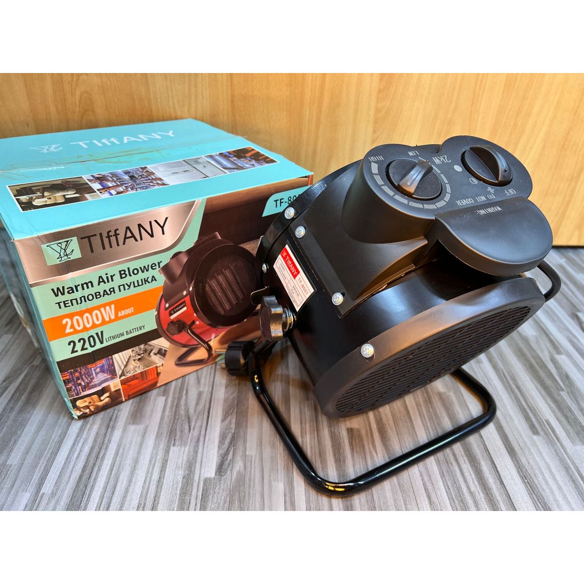 GENERICO - CALEFACTOR  DE 2000W TF - 8001 (MARCA TIFFANY)