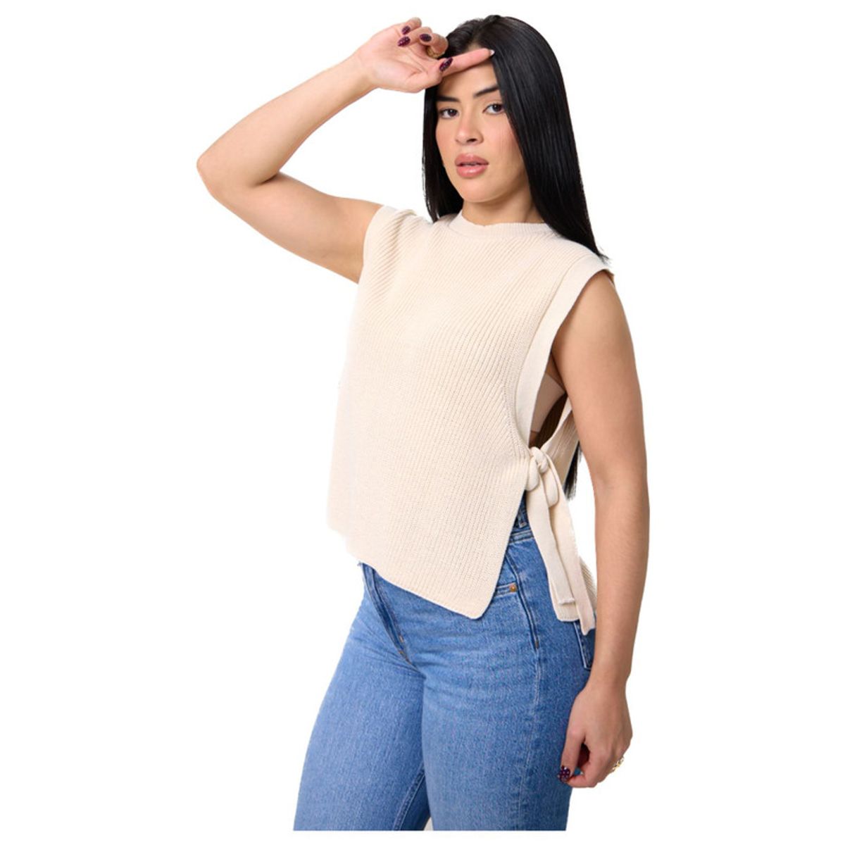 GENERICO - CHALECO TEJIDO PARA MUJER