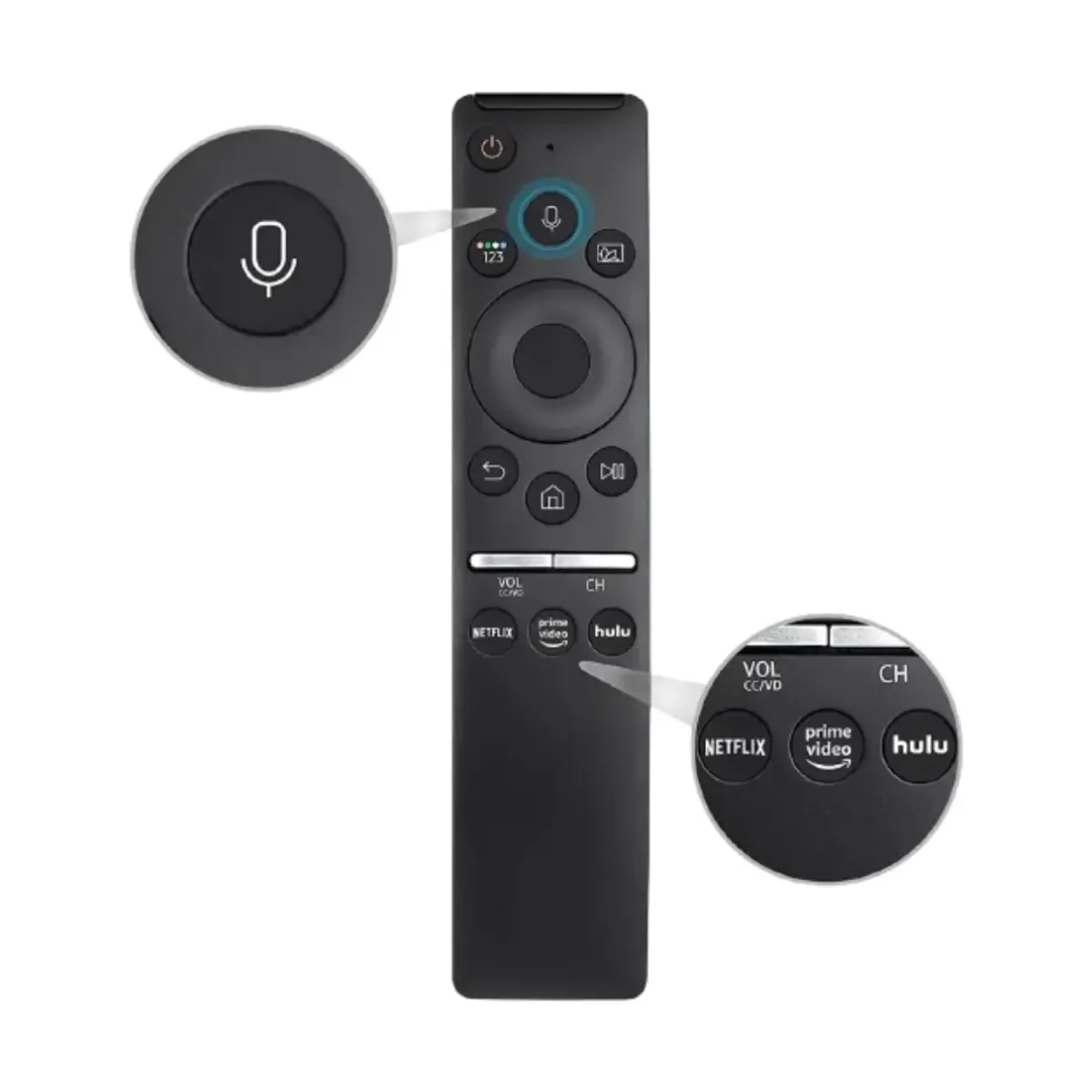 GENERICO - Control para tv samsung smart con voz
