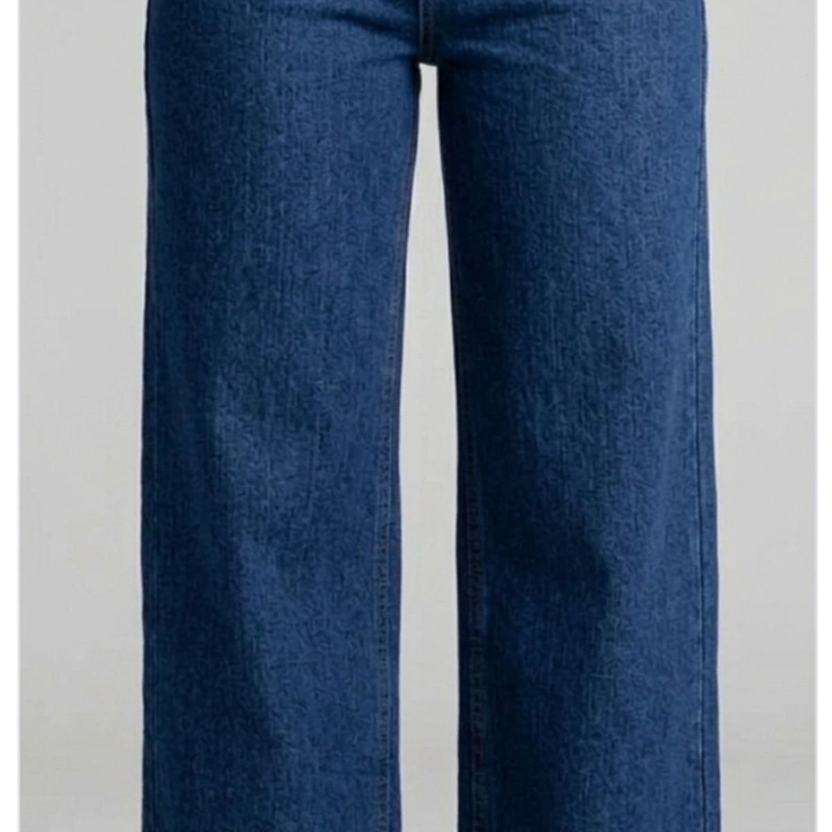 GENERICO - PANTALON JEAN WIDE LEG PARA MUJER