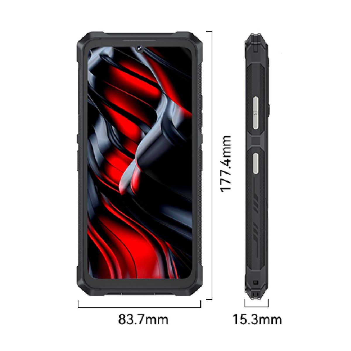 CUBOT - Celular Cubot KingKong ES 3 Resistente 6GB RAM Expandible 10GB ROM 256GB Ultra Slim