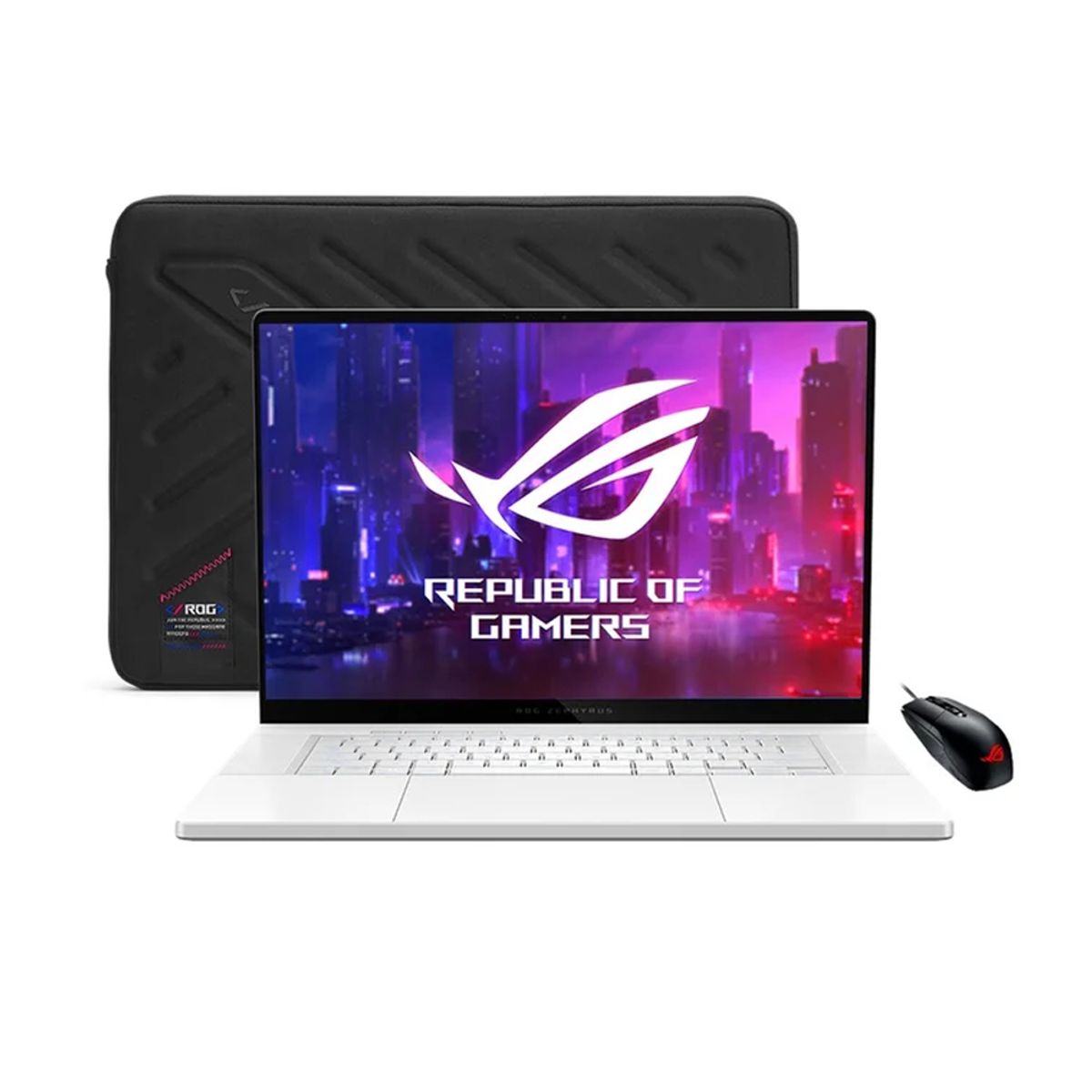 ASUS - Laptop ASUS ROG Zephyrus G16 GA605WI-QR110W AMD Ryzen 9 HX 370 1TB Disco 16.0 WQXGA OLED