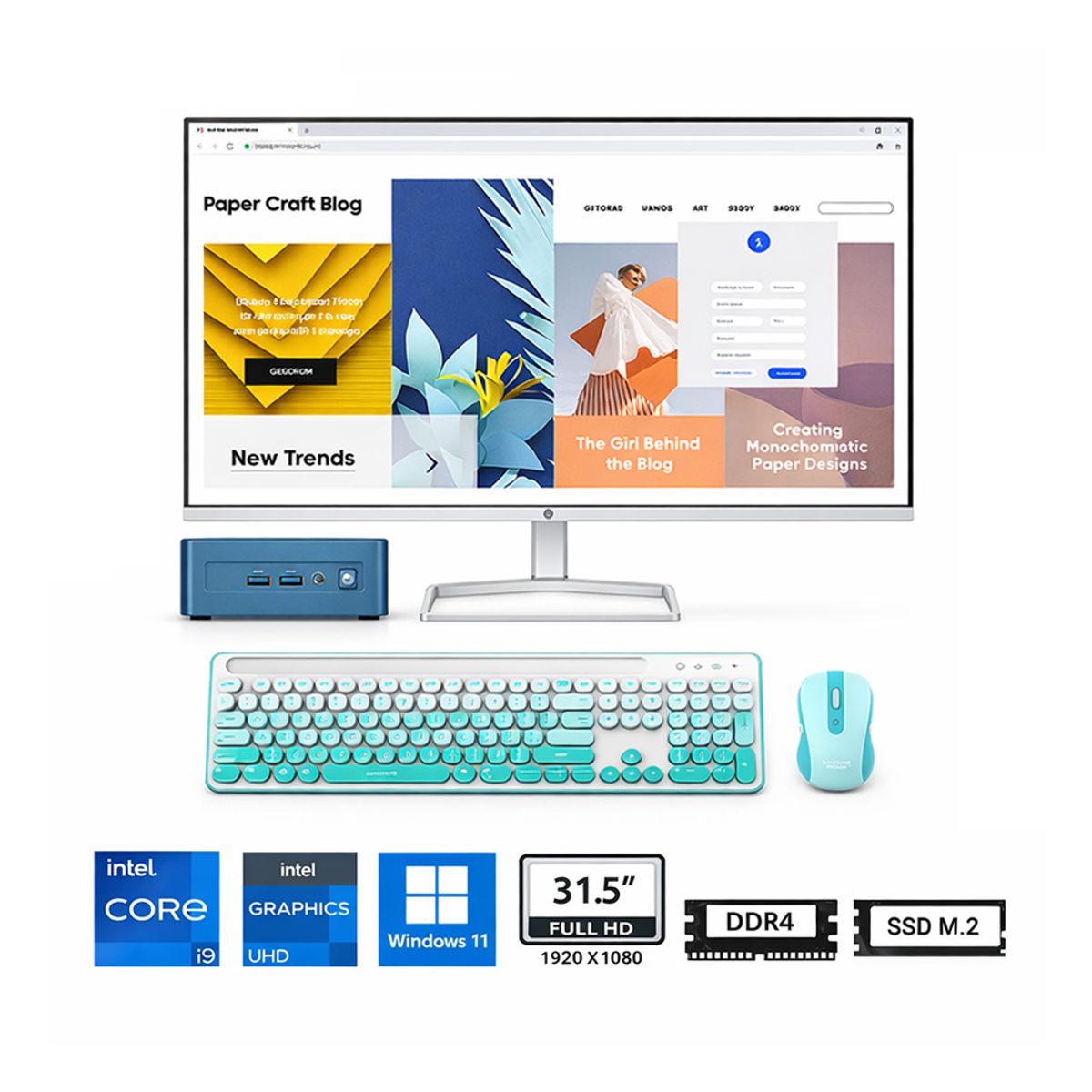 GENERICO - PC mini GEEKOM Mini IT13 Core i9-13900HK 1TB 16GB gráficos Intel UHD