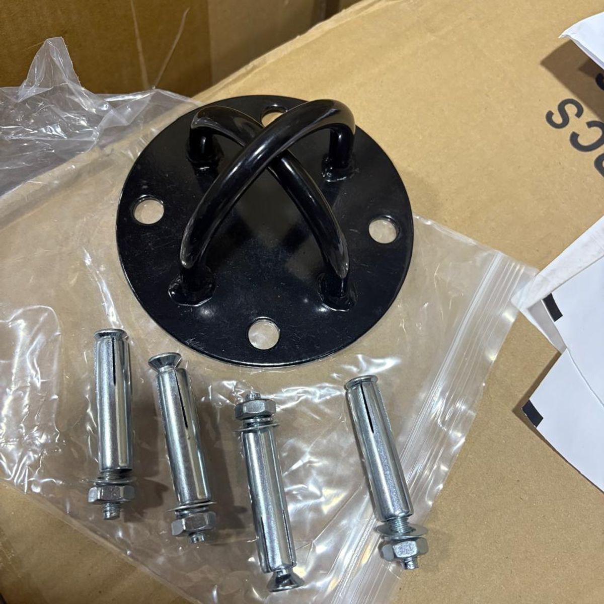 GENERICO - Soporte Trx Anclaje De Pared O Techo + Tornillos
