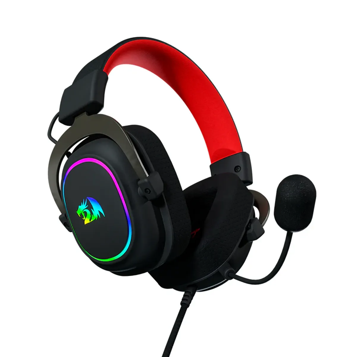 REDRAGON - AUDIFONOS C/MICROFONO REDRAGON ZEUS X ( H510-RGB 7.1 ) USB - LED RGB - NEGRO