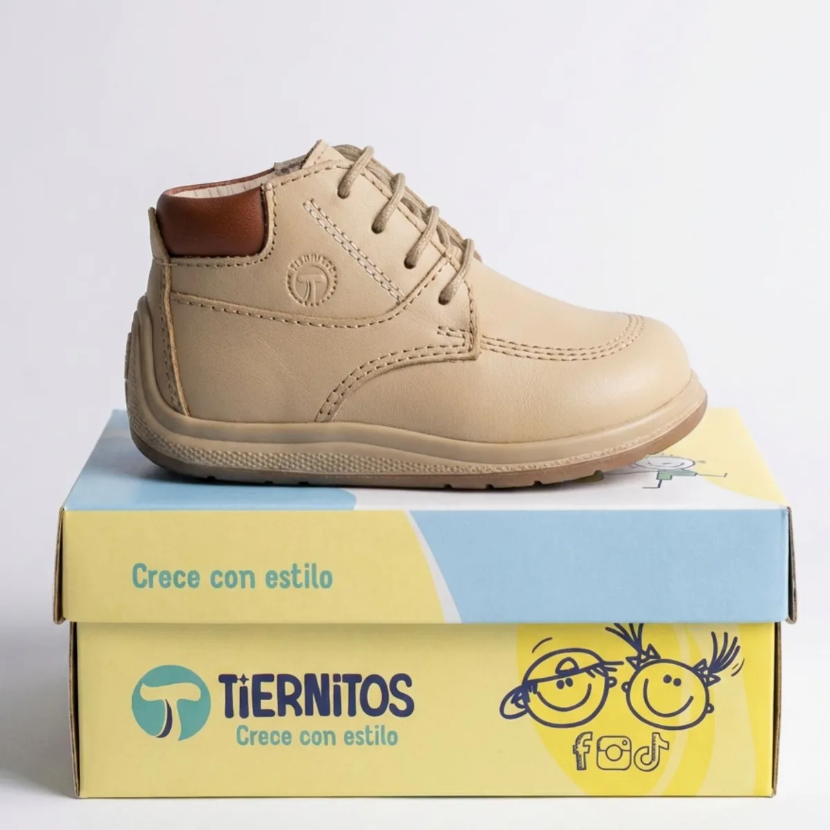 TIERNITOS - Zapato Pibe de Niño Cuero