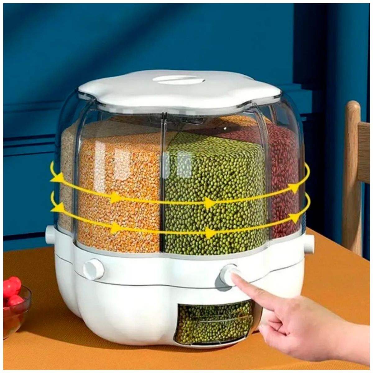 GENERICO - Cubo Dispensador de Arroz