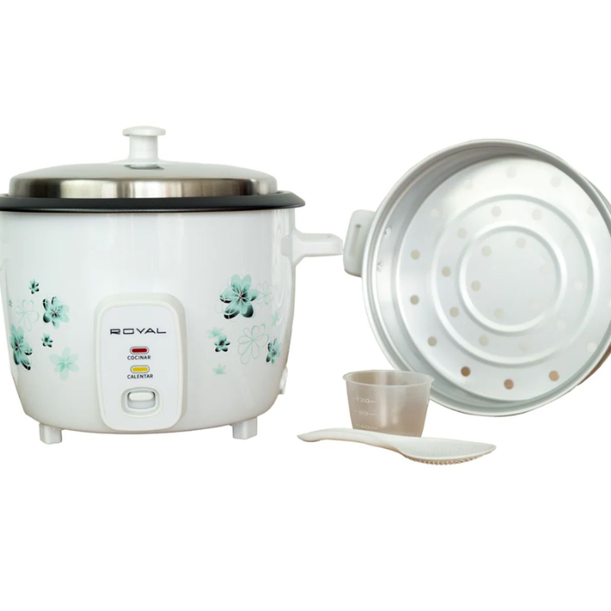 GENERICO - Olla Arrocera LOYAL RC-GX5018 1.8L Antiadherente Blanca