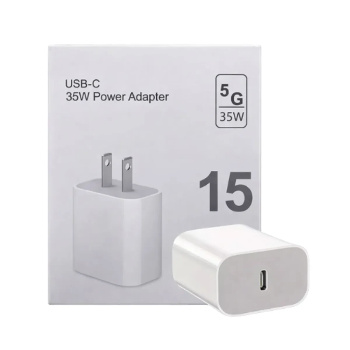 GENERICO - CARGADOR PARA IPHONE CUBO 35W USB-C