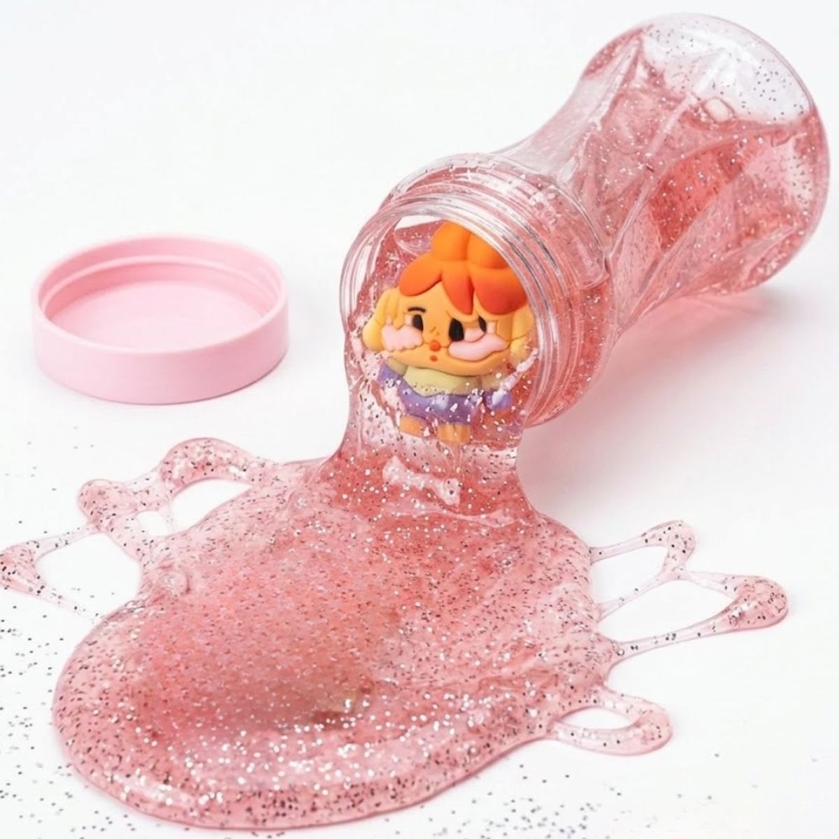 GENERICO - Juguete Estimulante Slime Brillante Rojo