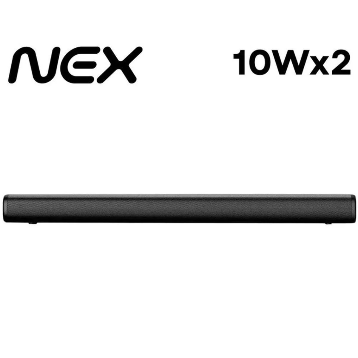 NEX - Soundbar Nex Digital 2.0 20W RMS Negro