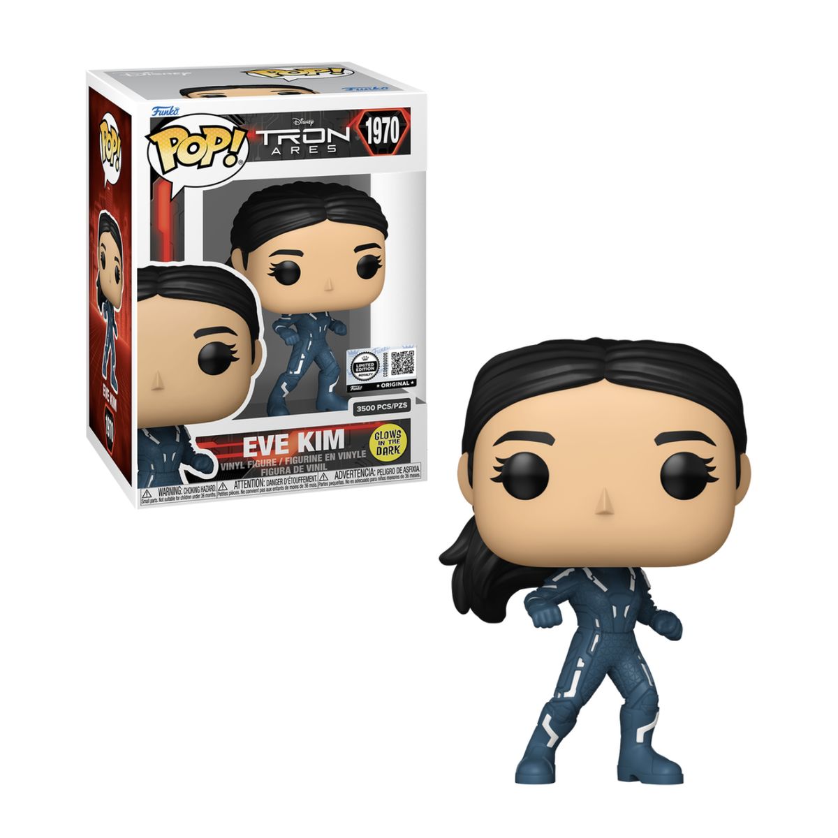 FUNKO - Eve Kim Glow Funko Pop 1970 Tron Ares Limitado