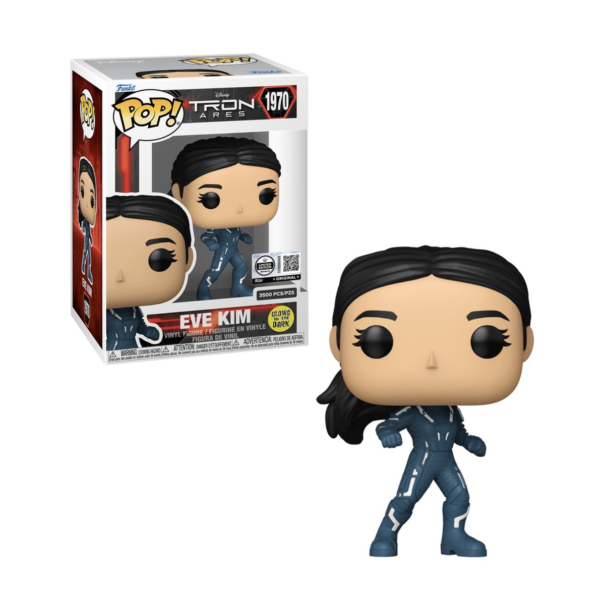 FUNKO - Eve Kim Glow Funko Pop 1970 Tron Ares Limitado