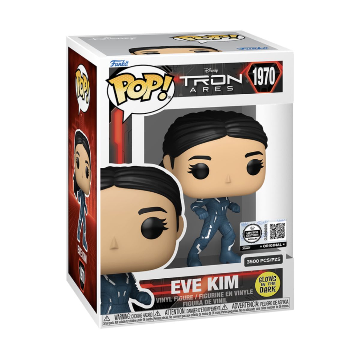 FUNKO - Eve Kim Glow Funko Pop 1970 Tron Ares Limitado