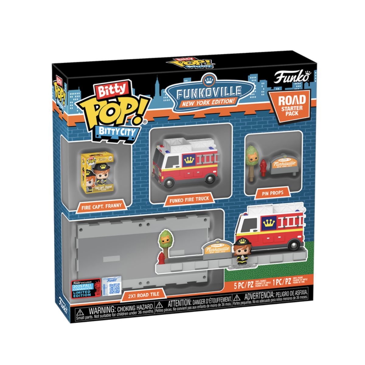 FUNKO - Funkoville New York Edition Road Starter Funko Bitty
