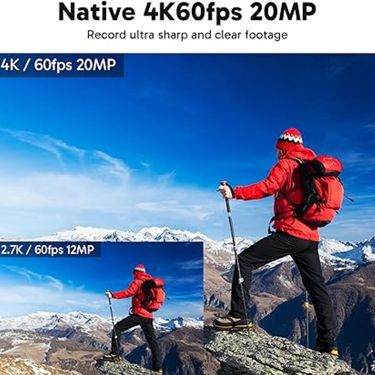 AKASO - AKASO CAMARA DEPORTIVA V50 Elite 4K60fps CON ACCESORIOS