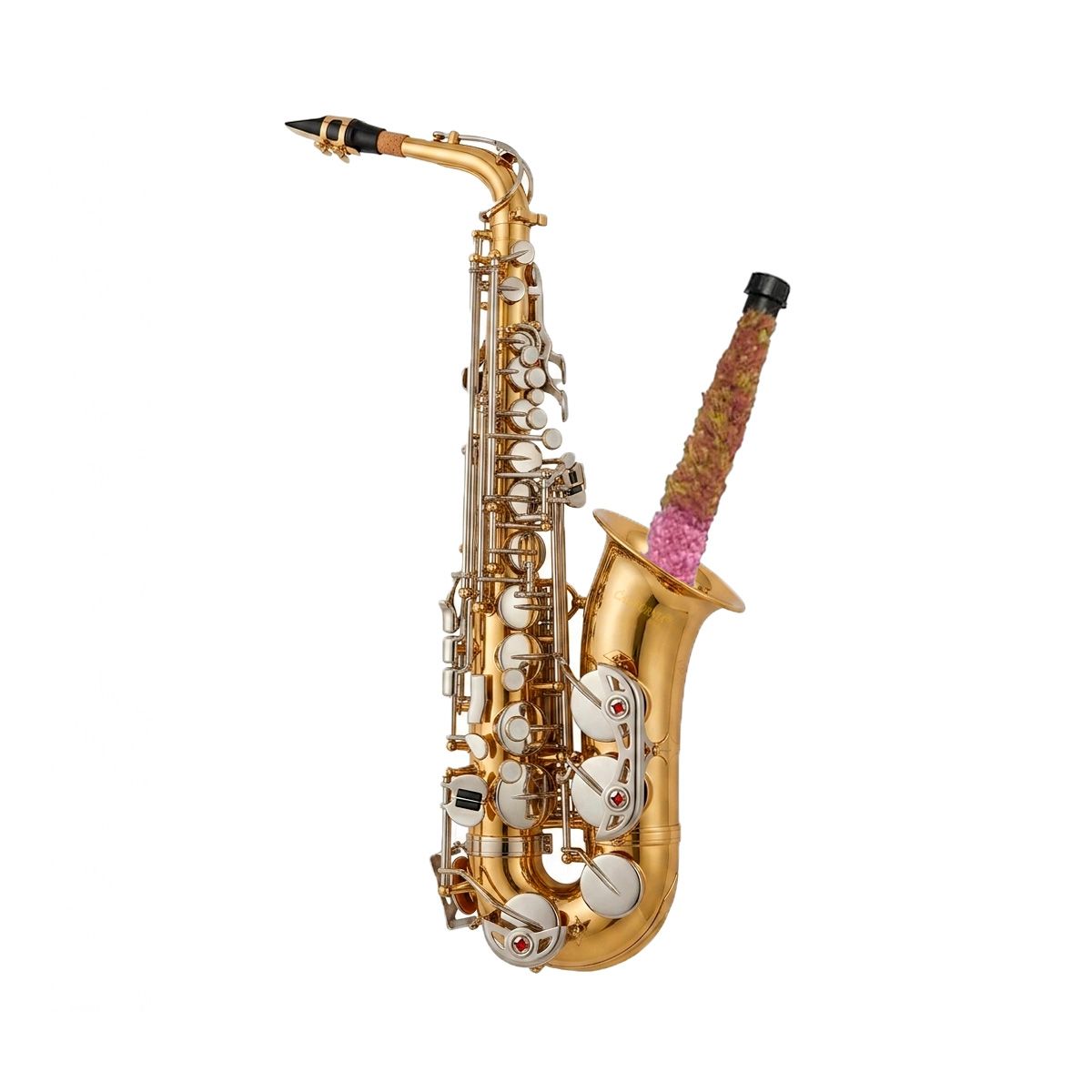 CALIFORNIA - Saxo Alto California Original Dorado Llaves Niqueladas CAL1022