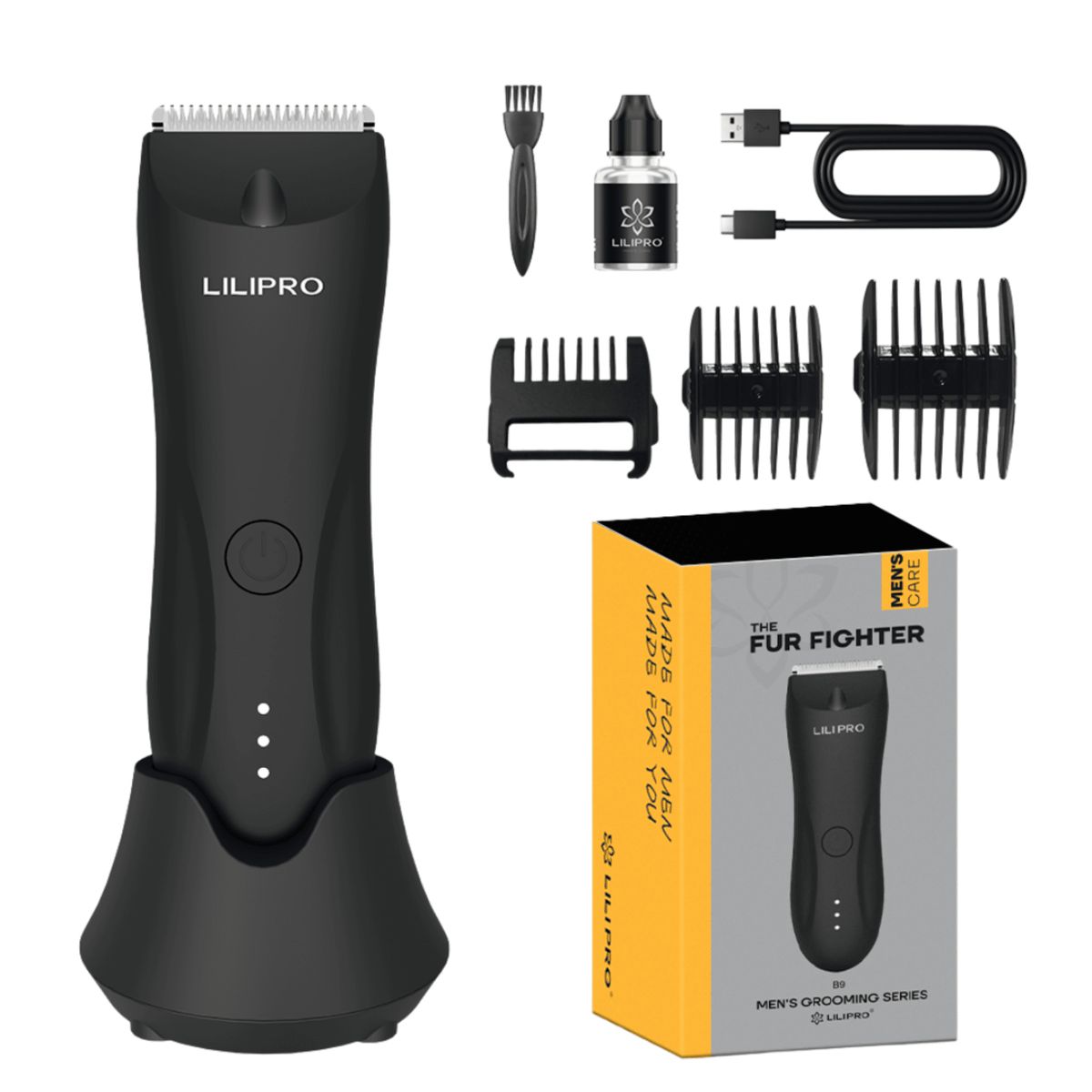 Combo Rasuradora íntima corporal sin cortes + máquina de afeitar 5 cuchillas, marca LILIPRO - Foto 2