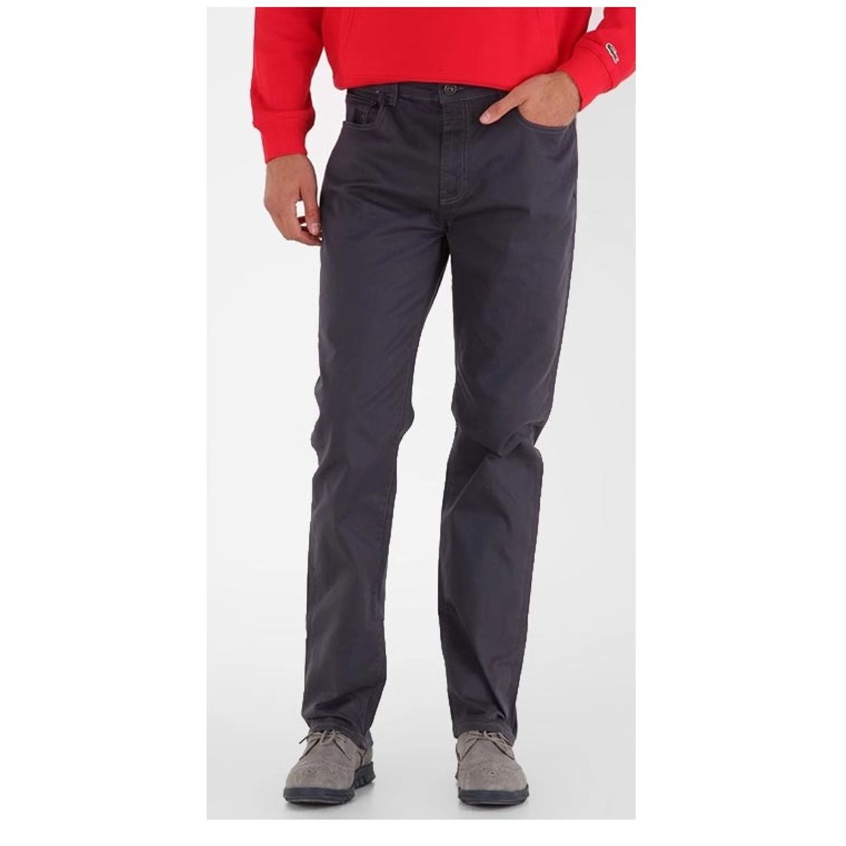 LACD - PANTALON LACOSTE SLIM FIT HH2343 PLOMO OSCURO