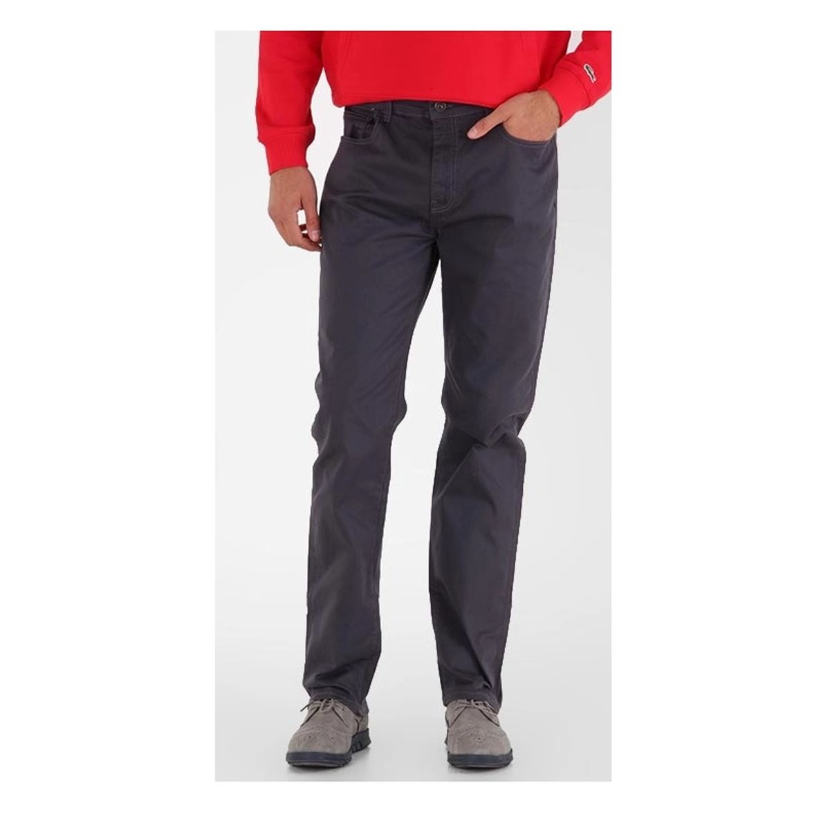 LACD - PANTALON LACOSTE SLIM FIT HH2343 PLOMO OSCURO