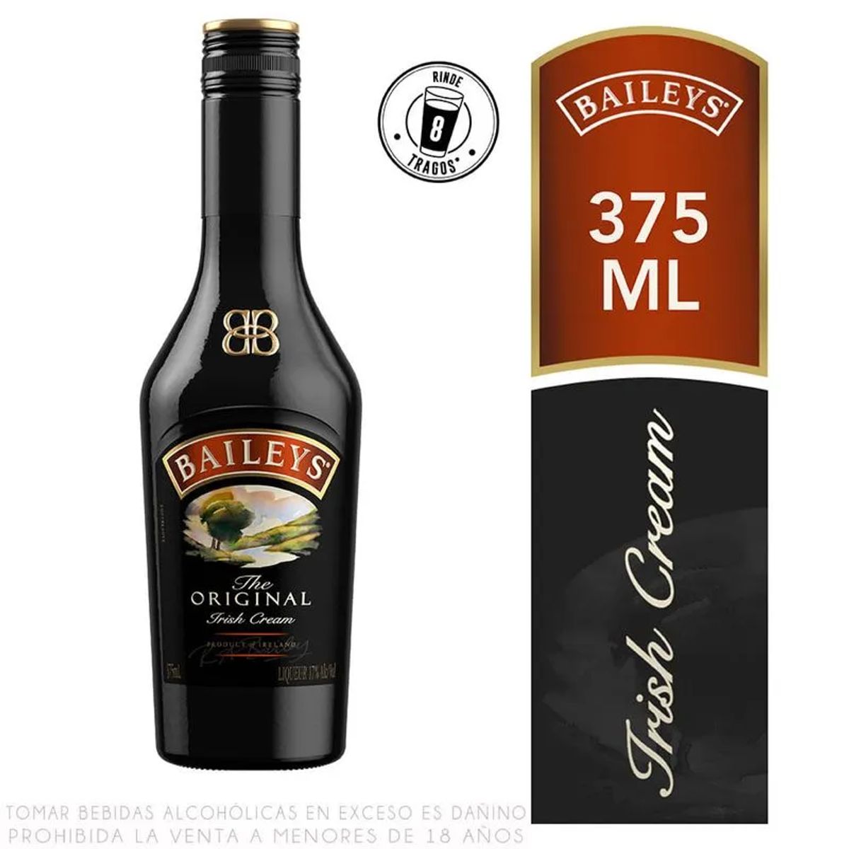 BAILEYS - Licor de Crema BAILEYS Original Botella 375ml