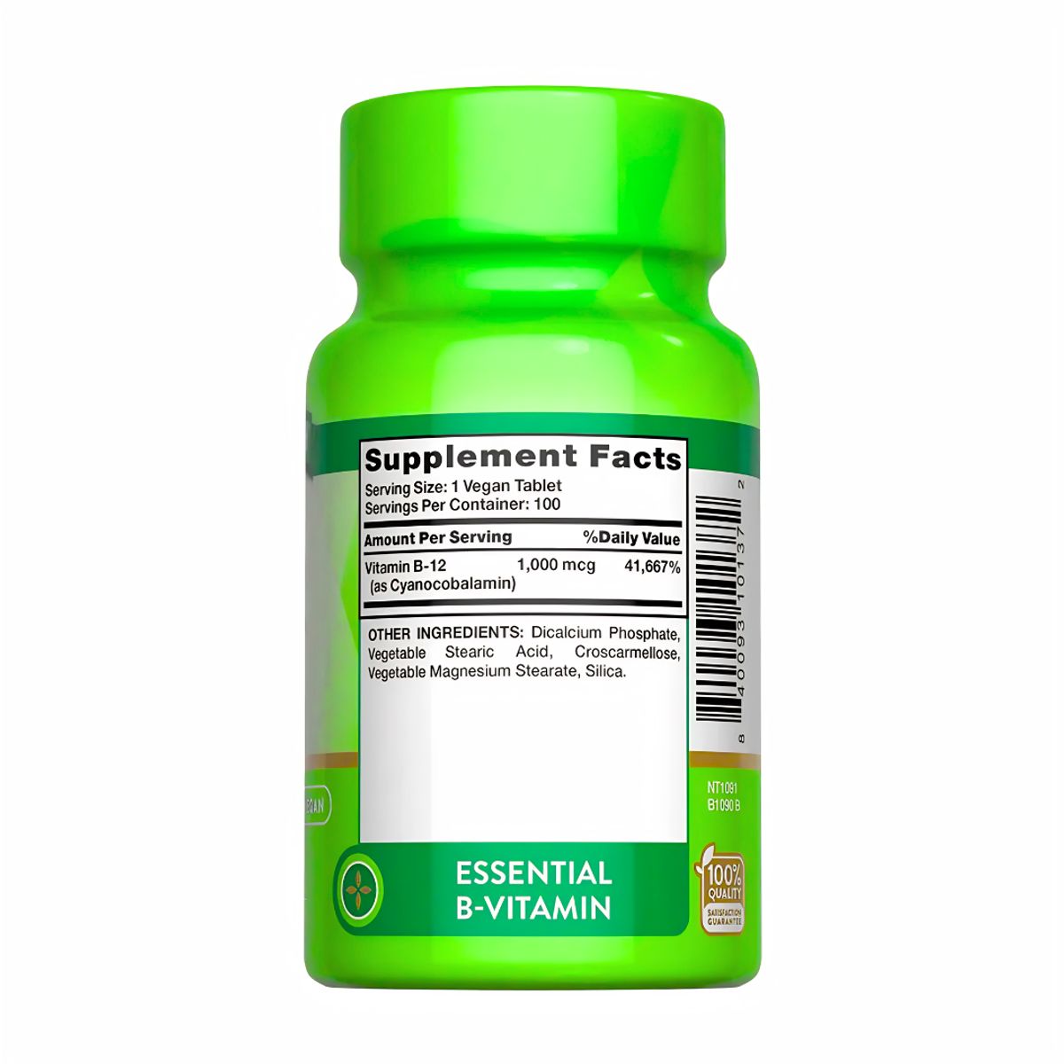 Nature'S Truth - Vitamina B12 Nature's Truth 1000 mcg - 100 Tabletas