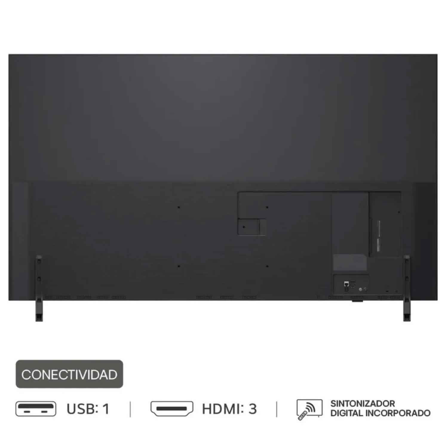 Televisor LG QNED 4K THINQ AI SMART 65 65QNED82ASG 2025 4