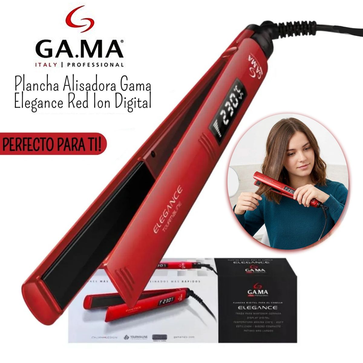 Gama - Plancha Alisador Elegance Digital Gama BECHS0000001072