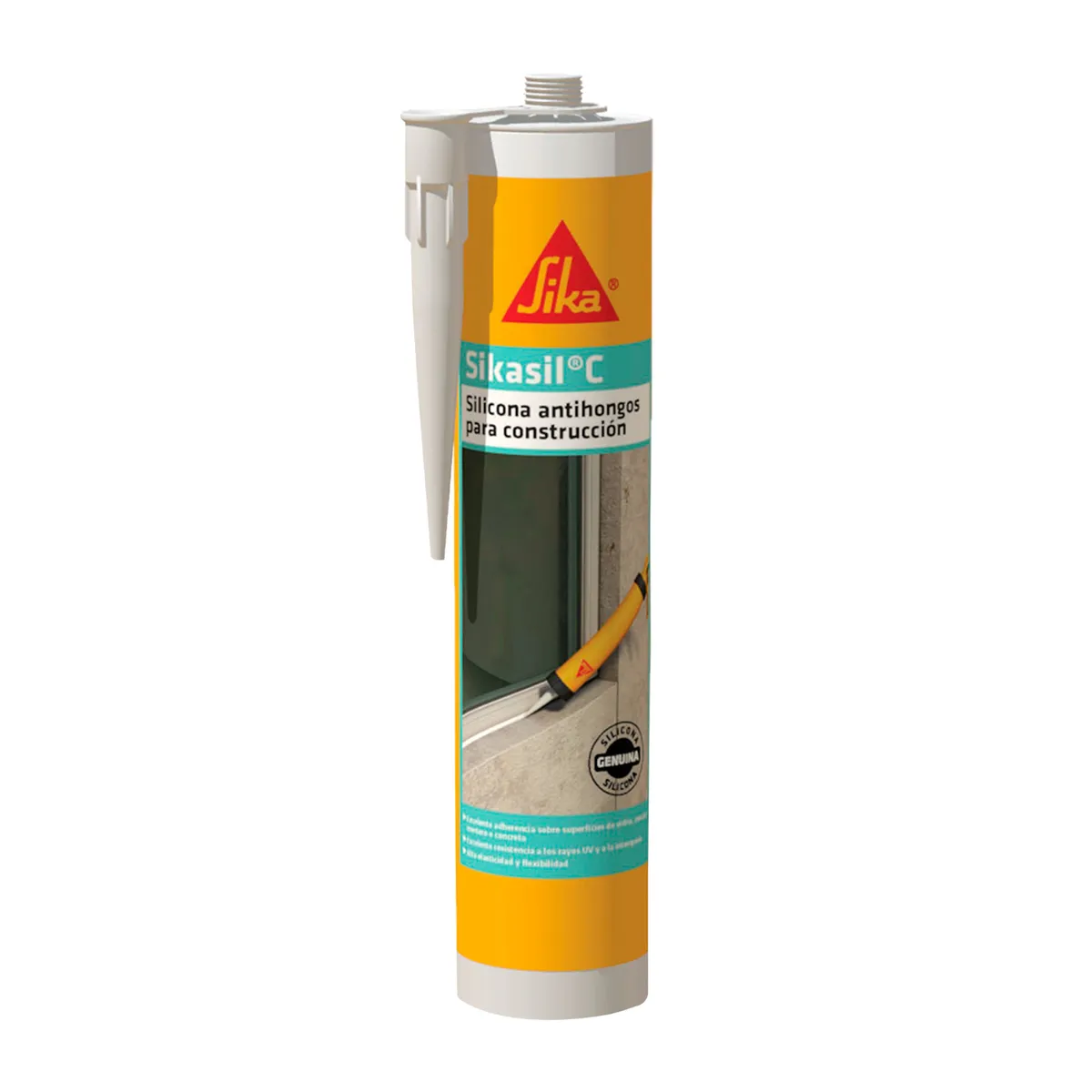 SIKA - Silicona neutra para Construcción Sikasil® C 280ml transparente