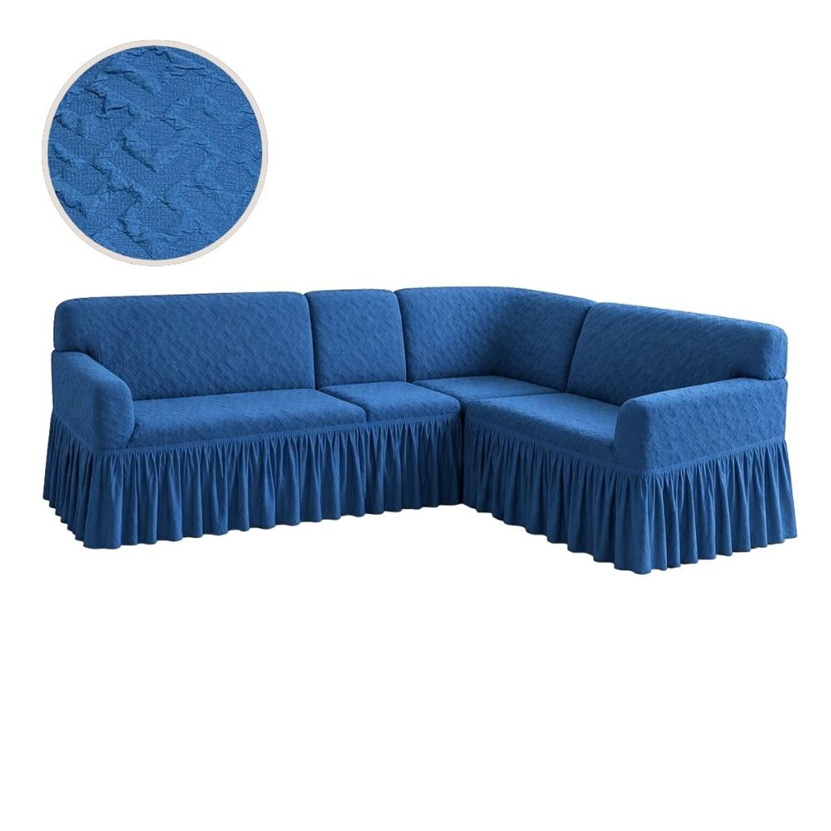 SALA FABULOSA - Funda de mueble modular 4 piezas Natural Culture - Cobalto