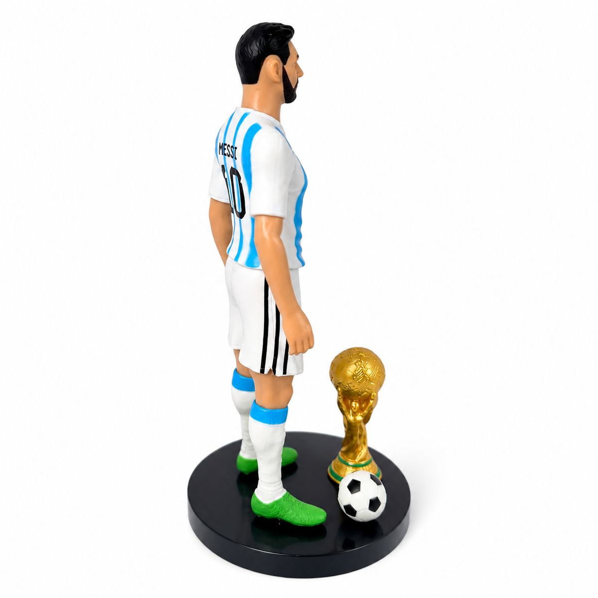 GENERICO - Figura de Colección LIONEL MESSI - COPA MUNDIAL DE FUTBOL. - EDICION LIMITADA