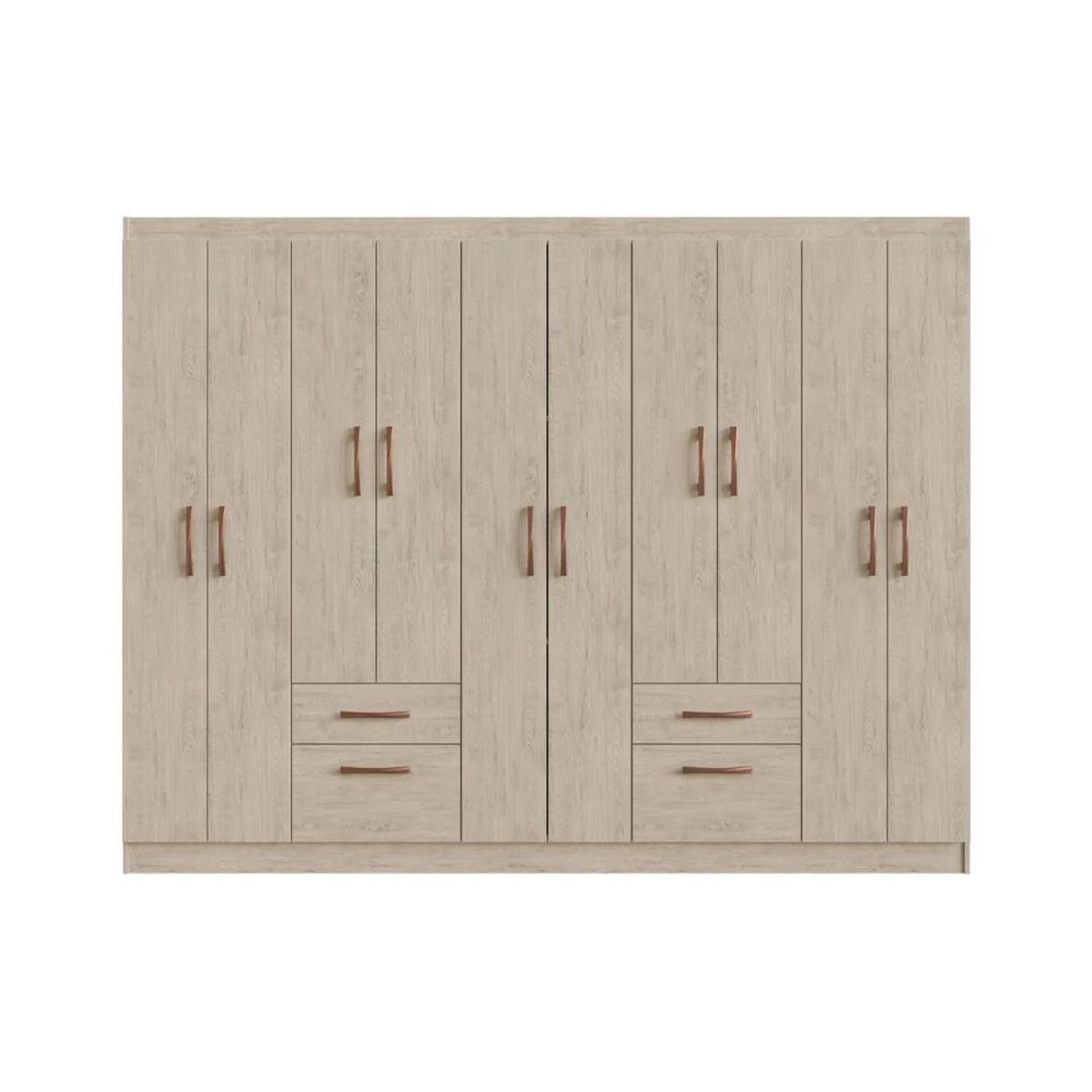 Ropero Akai 10 puertas Beige - Masiva Home, marca MASIVA HOME - Foto Principal