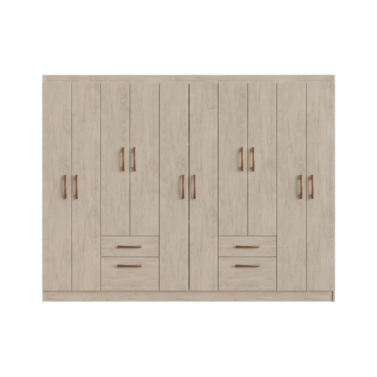 Ropero Akai 10 puertas Beige - Masiva Home, marca MASIVA HOME - Foto Principal