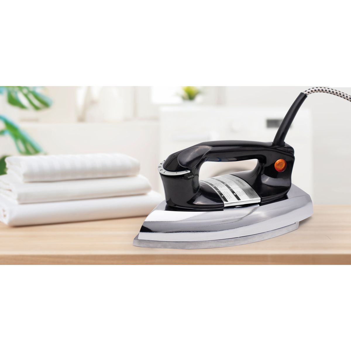 WHITELINE - Plancha Clásica Whiteline 1000 Watts