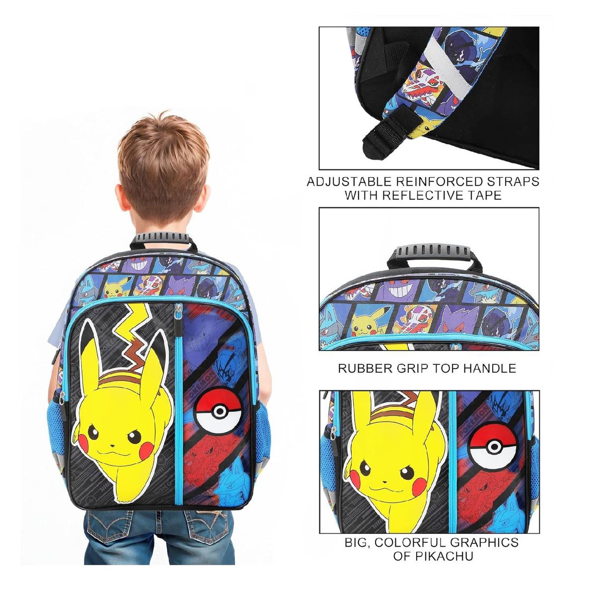 POKEMON - Mochila Pokemon Pikachu y Pokeball Bioworld