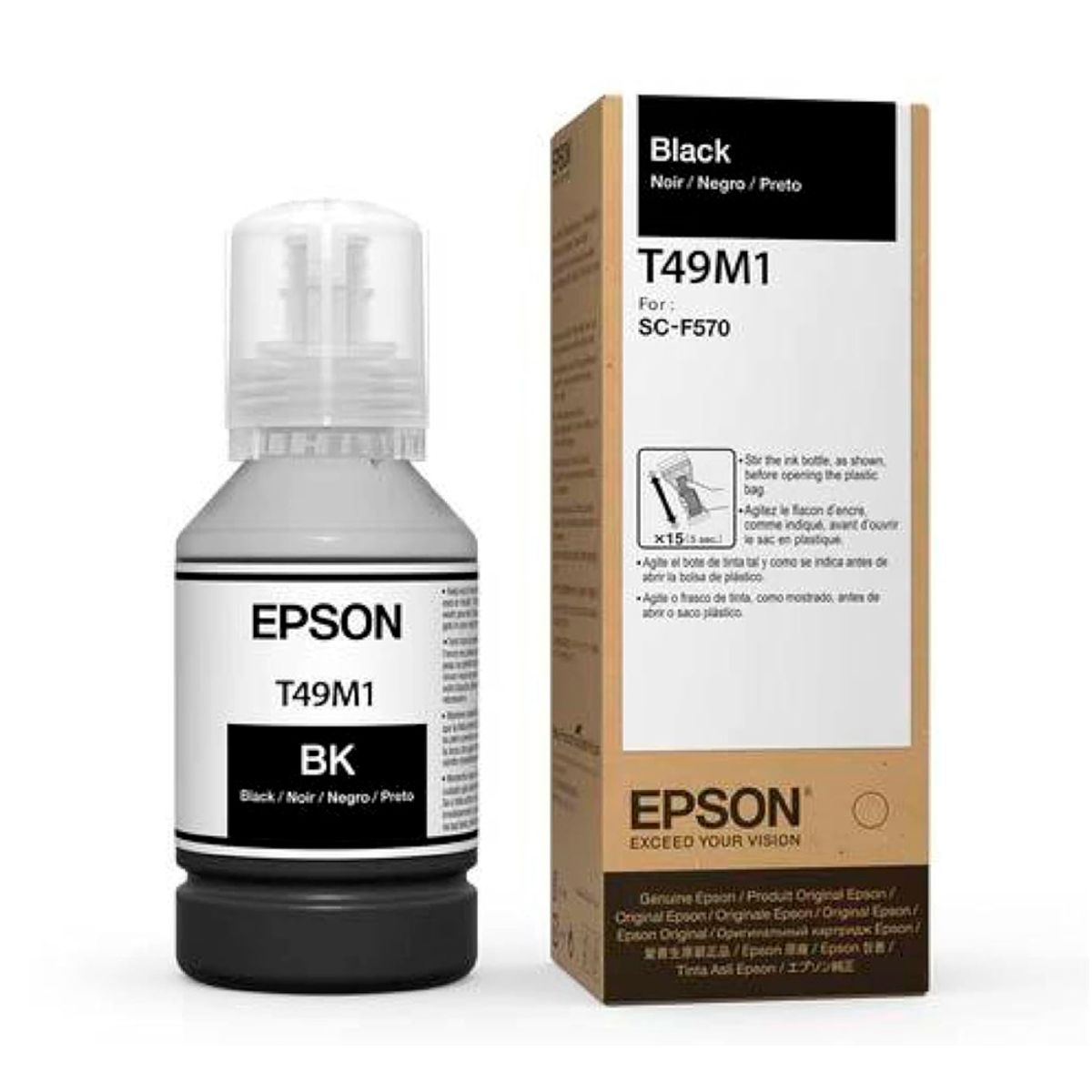 EPSON - Kit 4 Tinta Epson T49M SC-F170, SC-570, SC-571 Original - 140ml