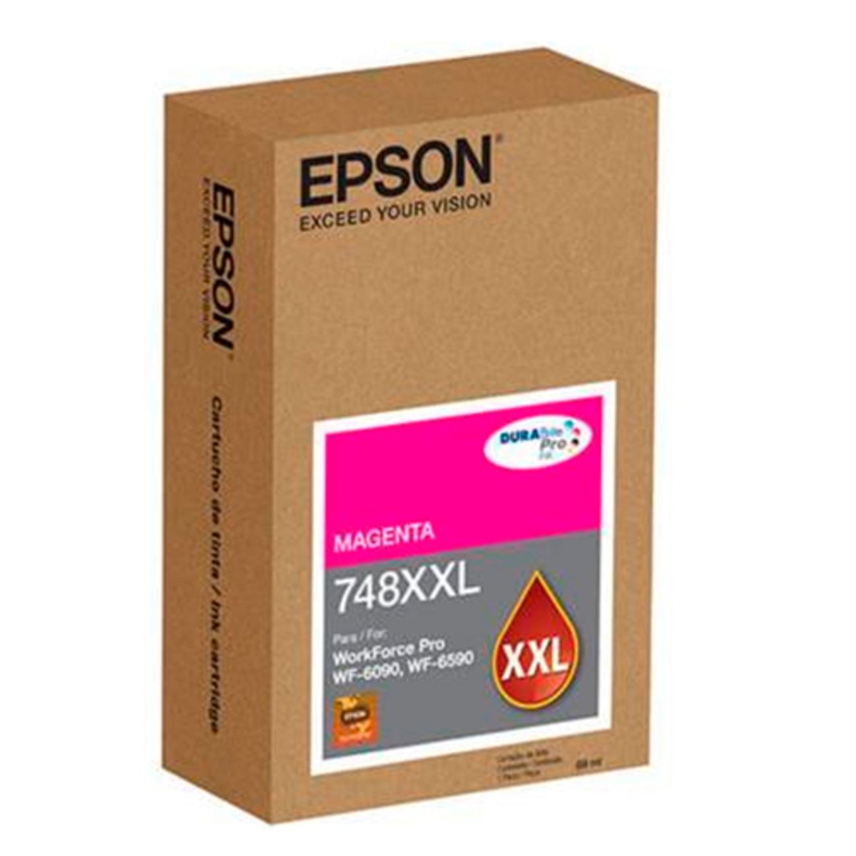EPSON - Tinta Epson T748XXL Magenta WorkForce WF-6090, WF-6590 Original - 69ml