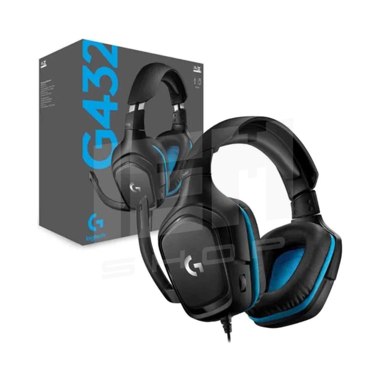 LOGITECH - Audifono Gamer C/Microf Logitech G432 7.1 Usb Black
