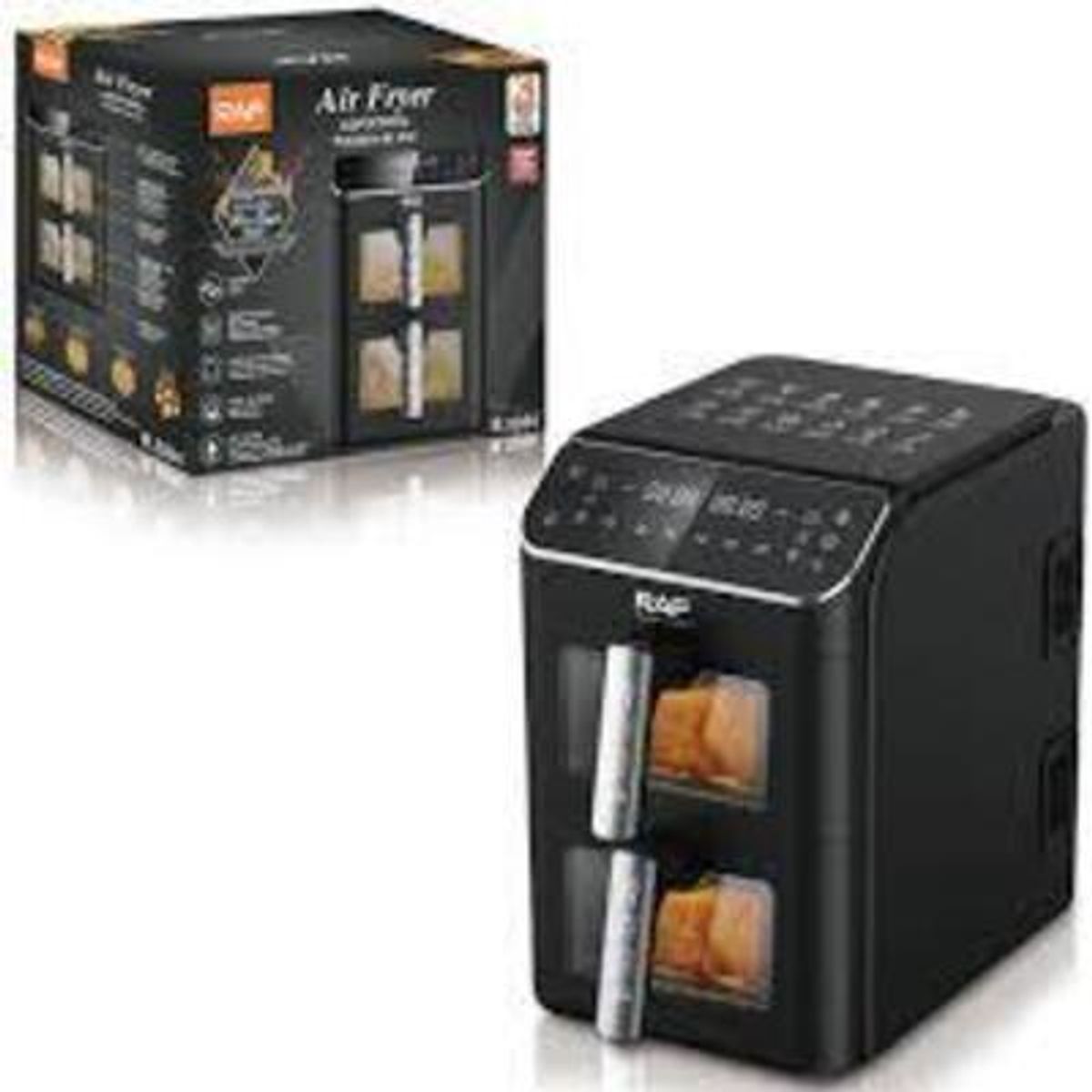 GENERICO - FREIDORA DE AIRE DE 12 LITROS DIGITAL