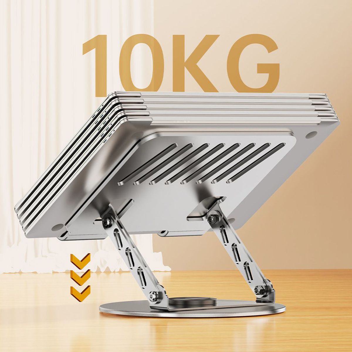 GENERICO - SOPORTE PLEGABLE LAPTOP TABLET DE 360°