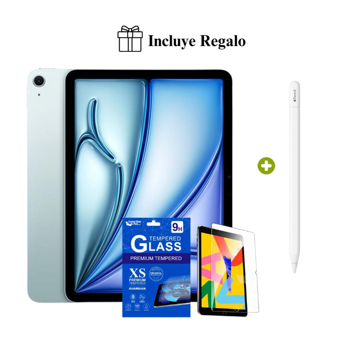 APPLE - iPad Air 11″ Chip M4 Wifi 128GB - Blue ( 2026 ) + Pencil (USB-C) + Regalo