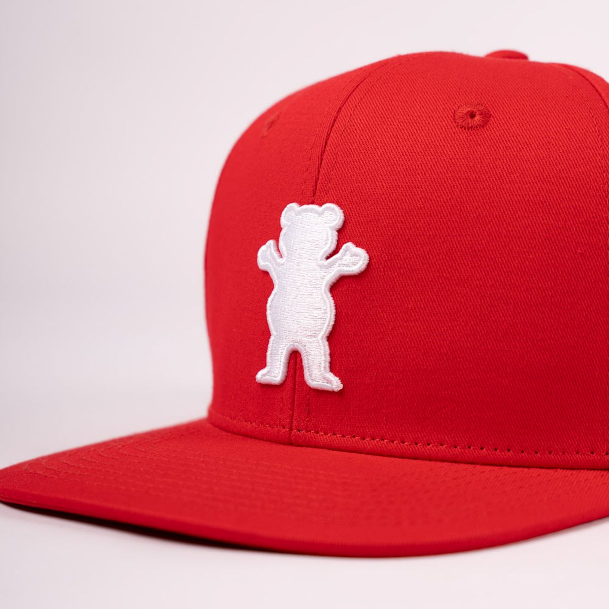 GRIZZLY GRIPTAPE - GORRA CAPS GRIZZLY GRIPTAPE OG BEAR RED WHITE